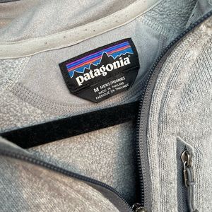 Mens Medium Patagonia Better Sweater Half Zip